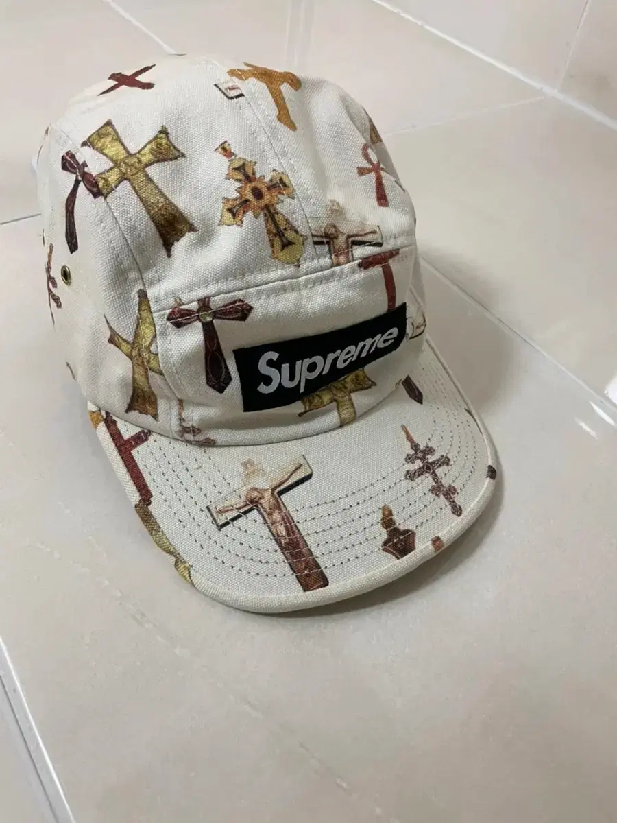 supreme crosses camp cap Supreme Crosses Camp Hat White SS/13 Bogo